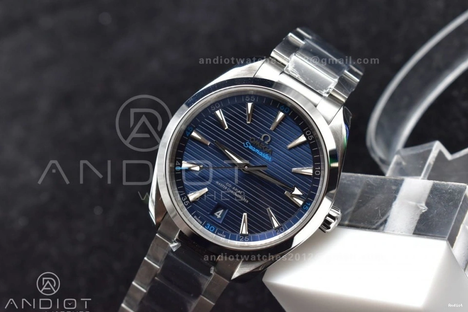 Blue Terra 1:1 Bracelet SS A8900 On Dial SS Best 150M VSF Aqua Edition 1222